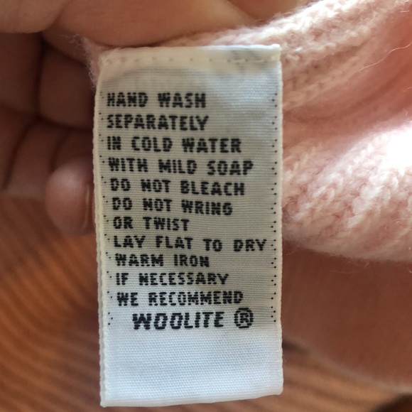 Russ pettites| Sweater| Women’s| Size L| Soft, pink, salmon, color, lambswool - Picture 15 of 17